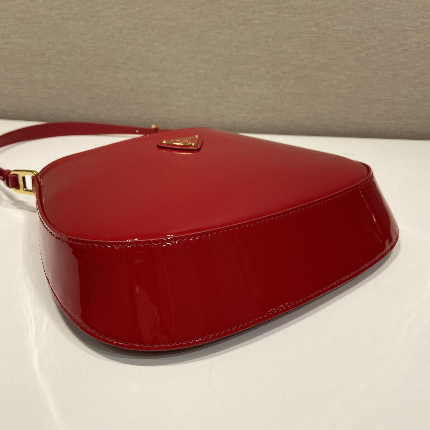 Prada Cleo Patent Leather Bag - FashionPlug
