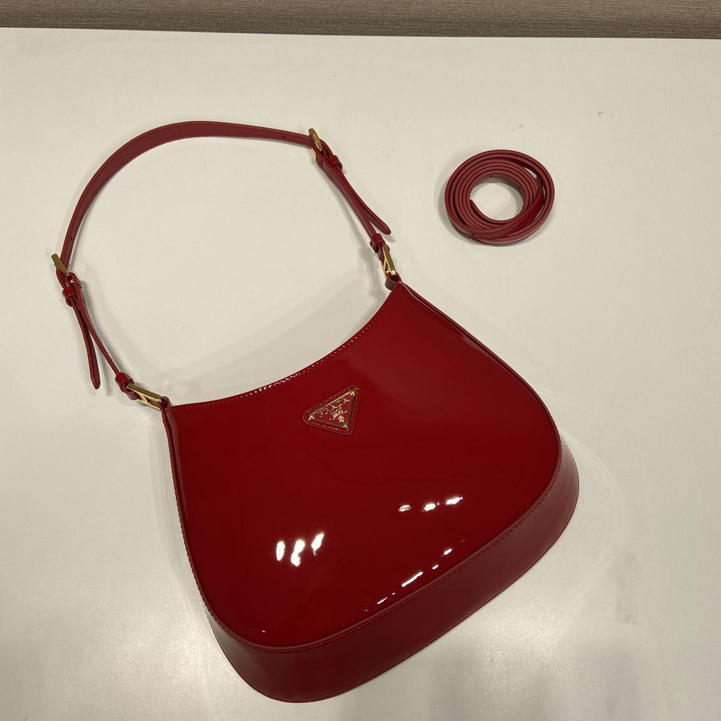 Prada Cleo Patent Leather Bag - FashionPlug