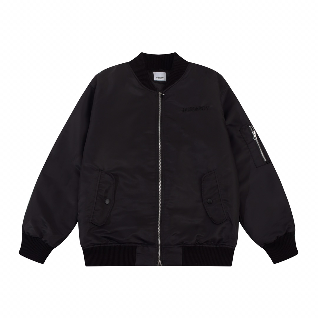 Burberry Bomber Jacket - FashionPlug