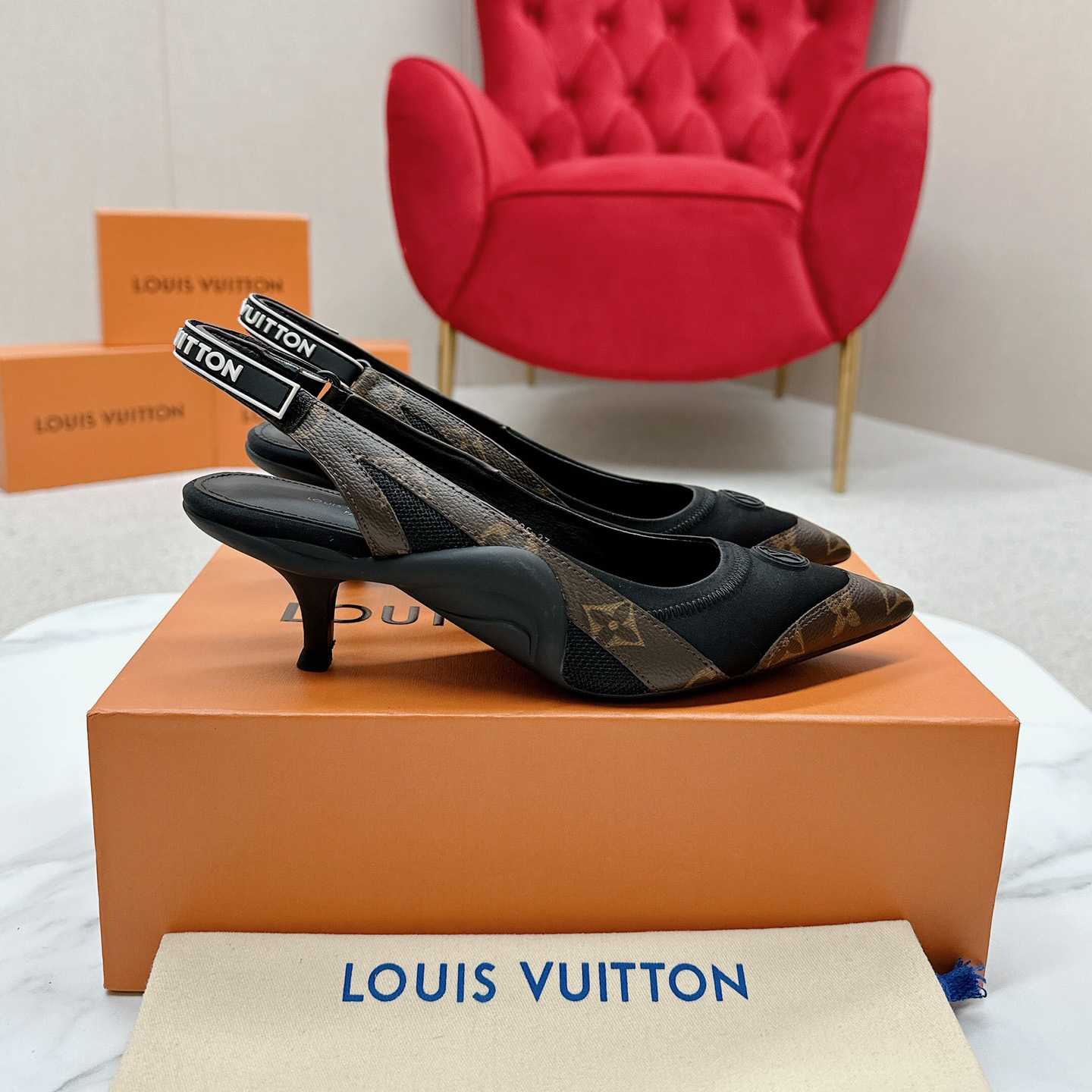 Louis Vuitton Archlight Slingback Pump - FashionPlug