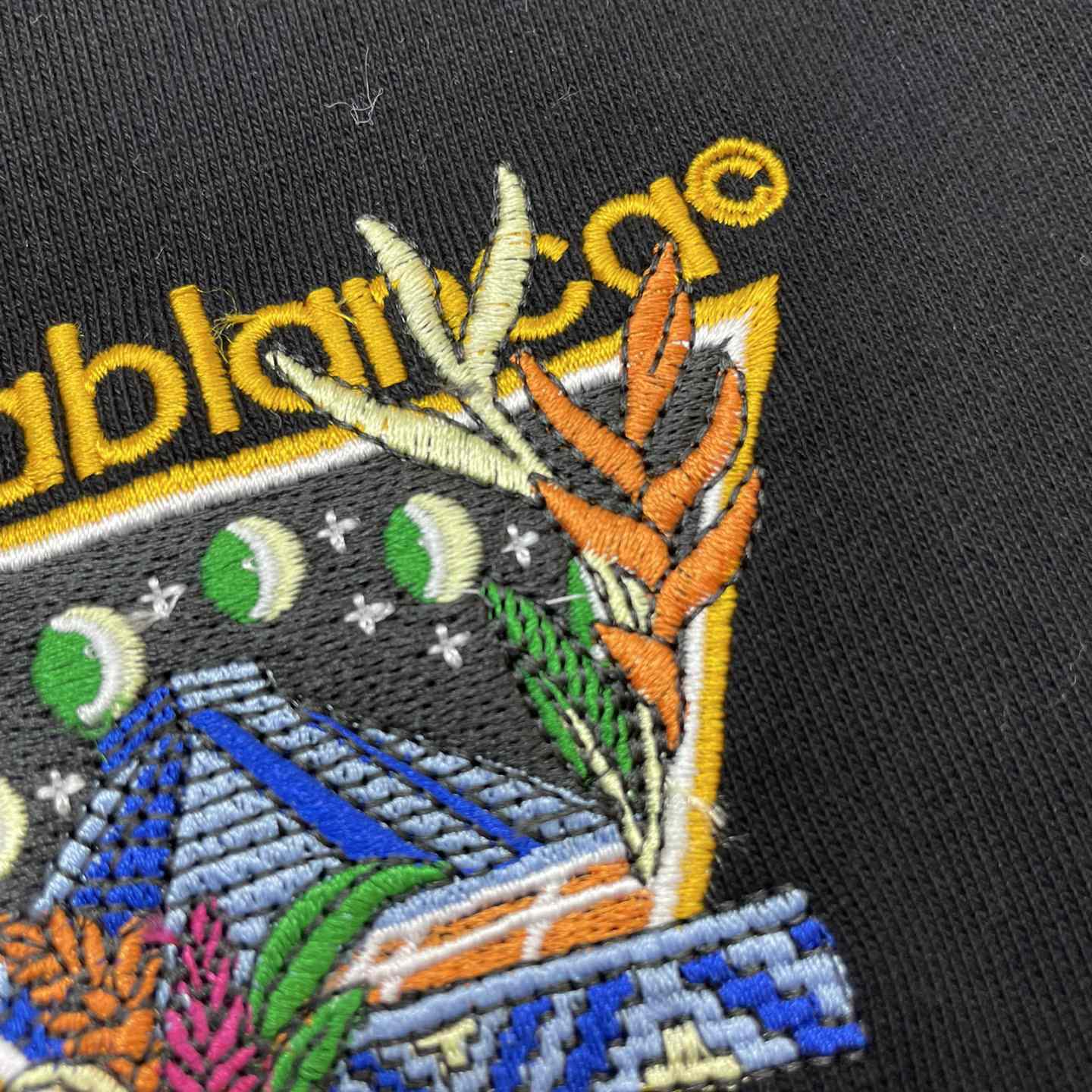 Casablanca Tennis Club Icon Embroidered Shorts  - FashionPlug