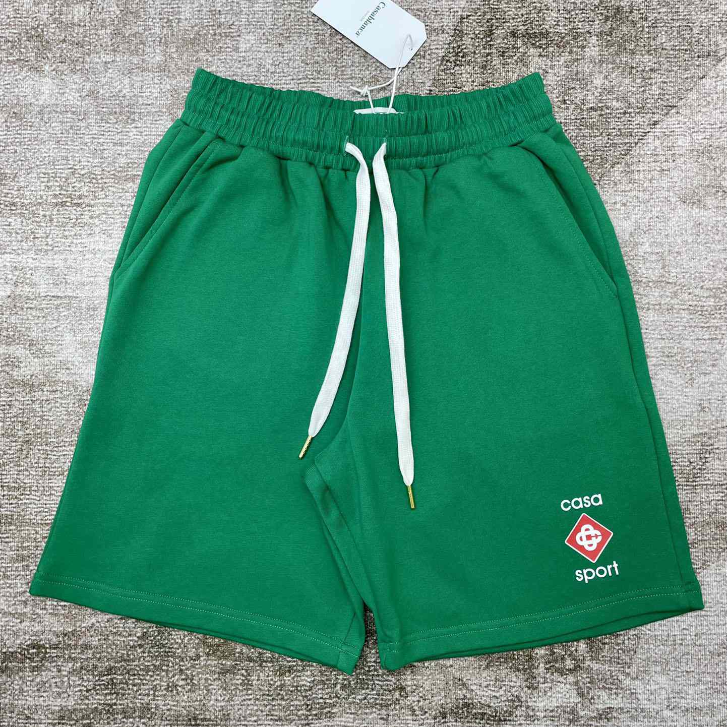 Casablanca Casa Sport Logo Sweat Shorts - FashionPlug