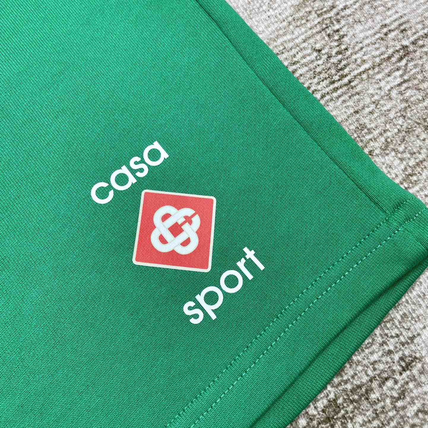 Casablanca Casa Sport Logo Sweat Shorts - FashionPlug
