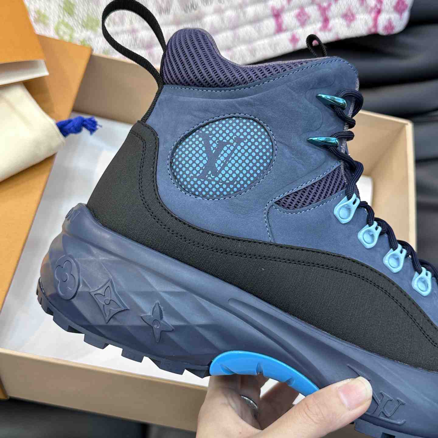 Balenciaga LV Discovery Ankle Boot - FashionPlug