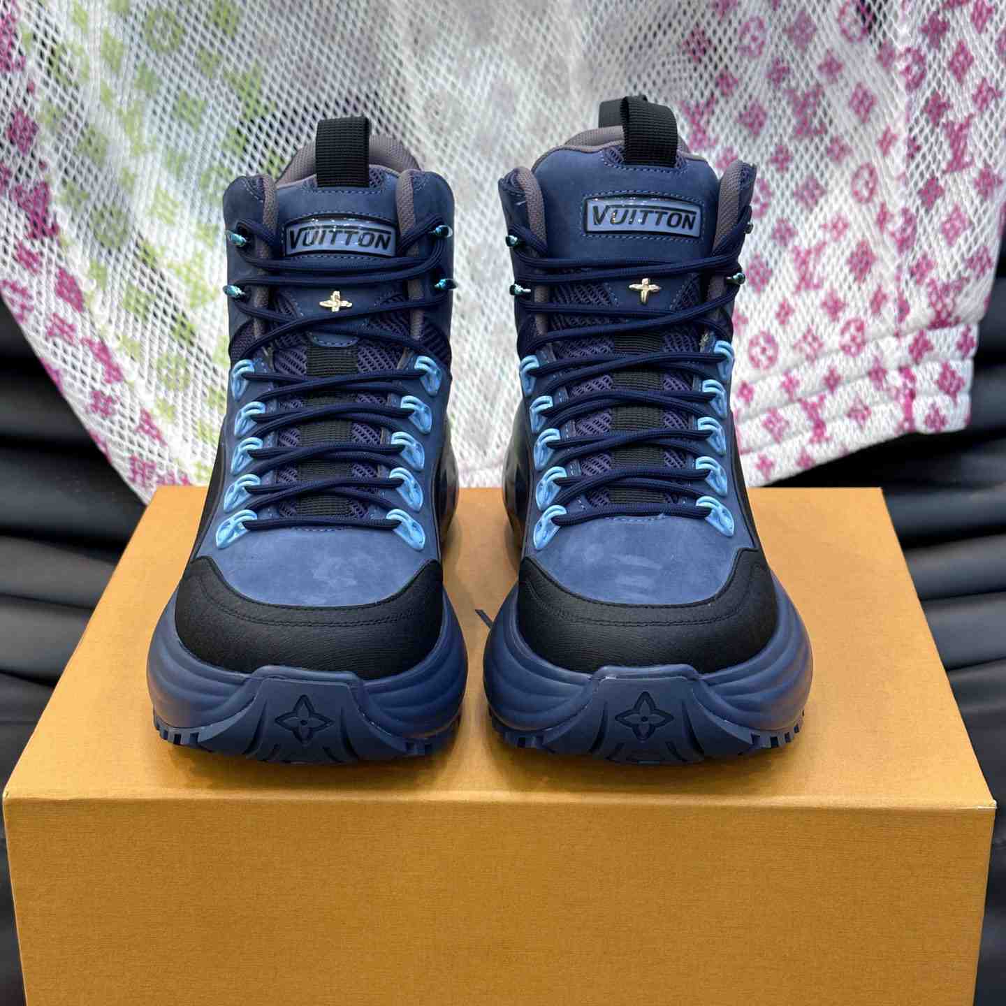 Balenciaga LV Discovery Ankle Boot - FashionPlug