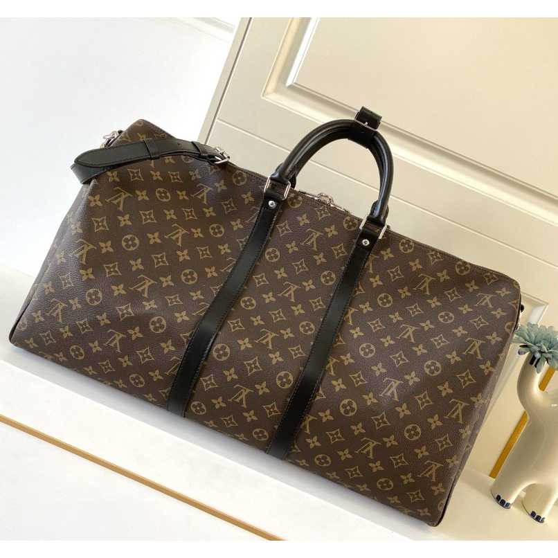 Louis Vuitton Keepall Bandouliere 55   M56714 - FashionPlug