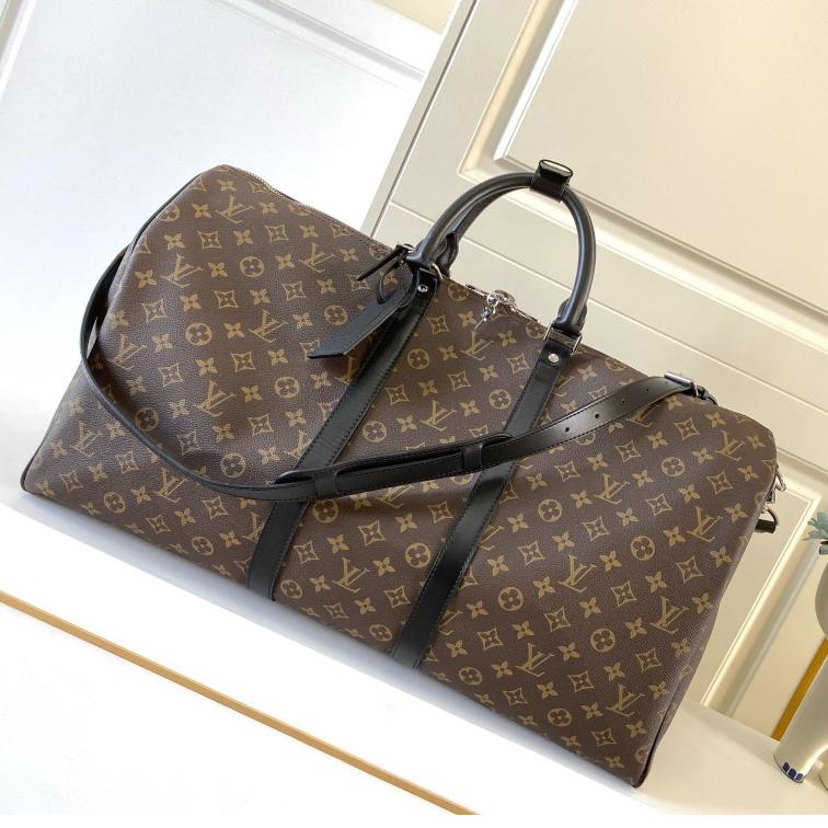 Louis Vuitton Keepall Bandouliere 55   M56714 - FashionPlug