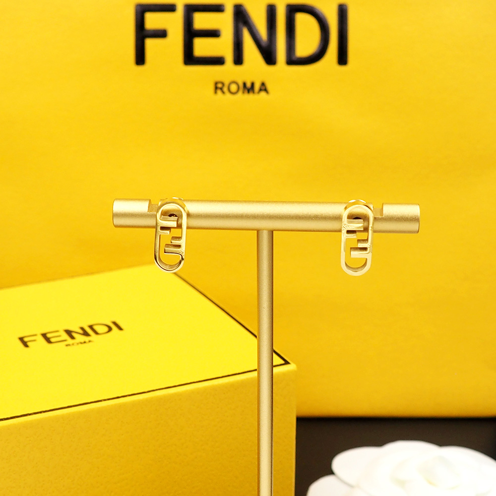 Fendi O’Lock Earrings - FashionPlug