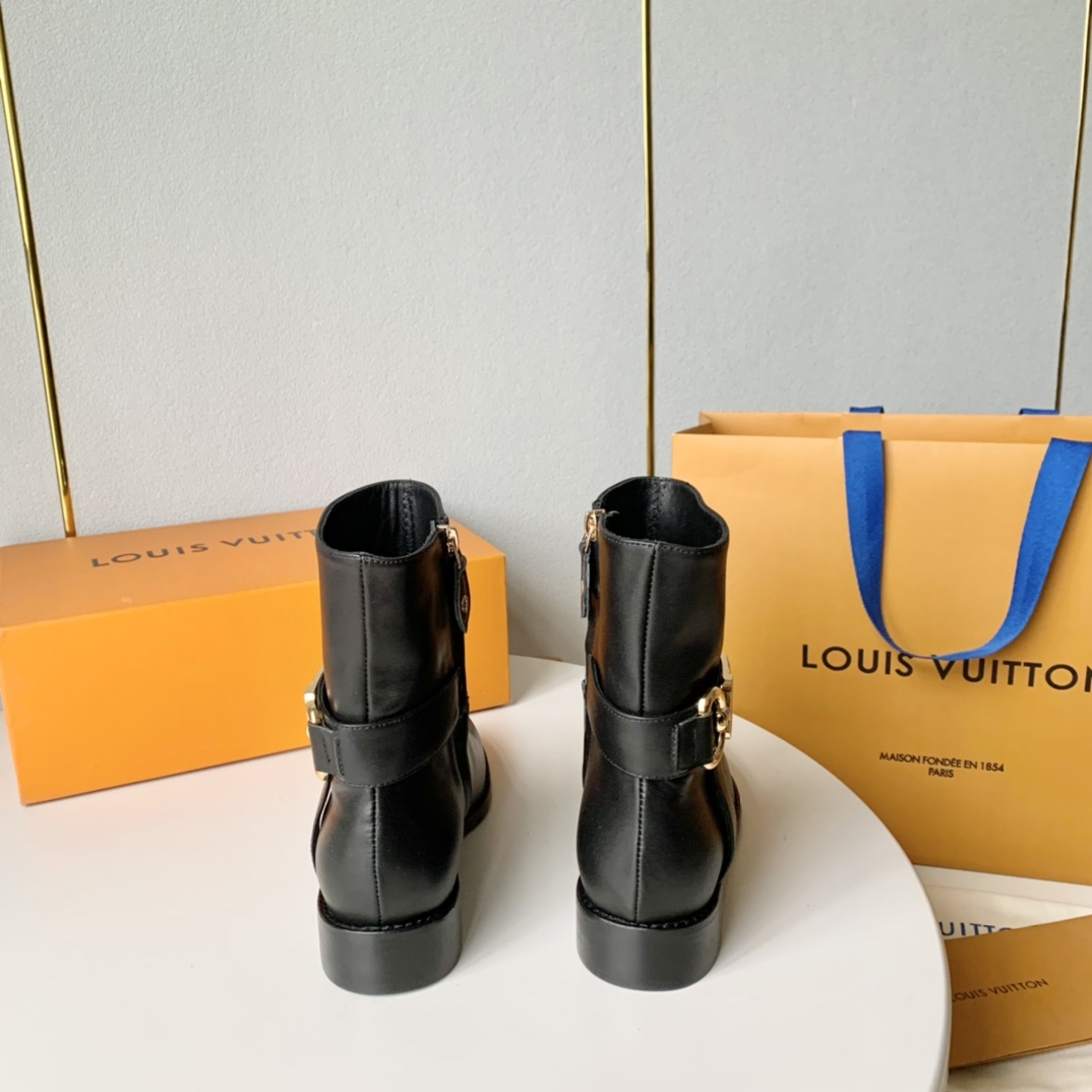 Louis Vuitton Westside Flat Ankle Boot   - FashionPlug