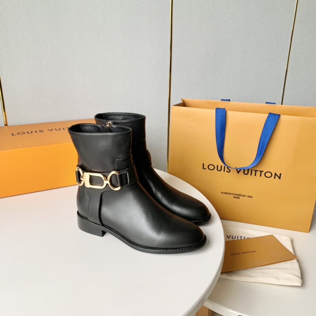 Louis Vuitton Westside Flat Ankle Boot   - FashionPlug