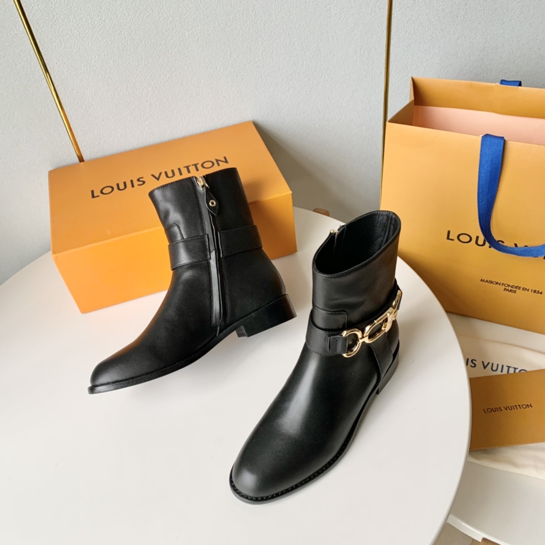 Louis Vuitton Westside Flat Ankle Boot   - FashionPlug
