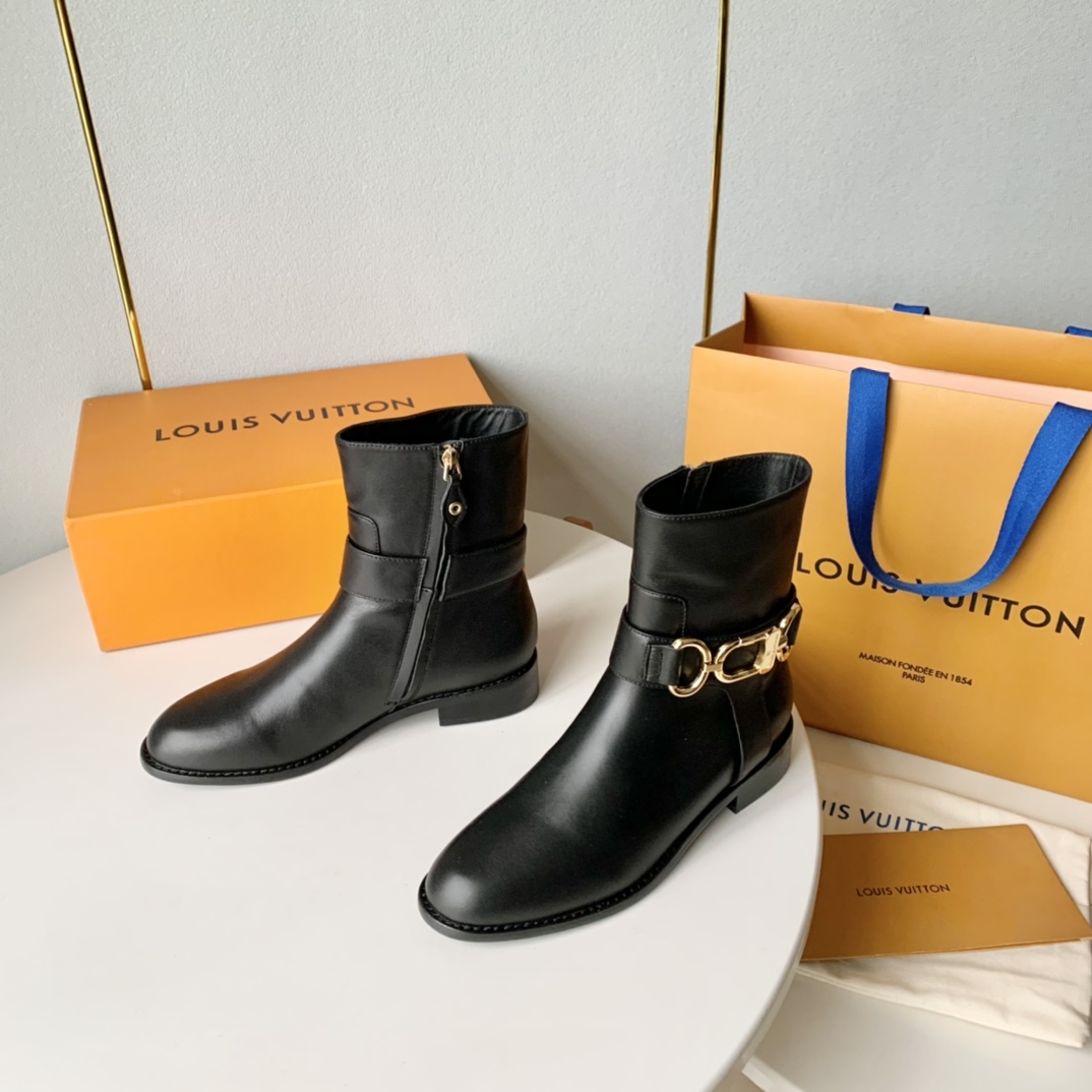 Louis Vuitton Westside Flat Ankle Boot   - FashionPlug