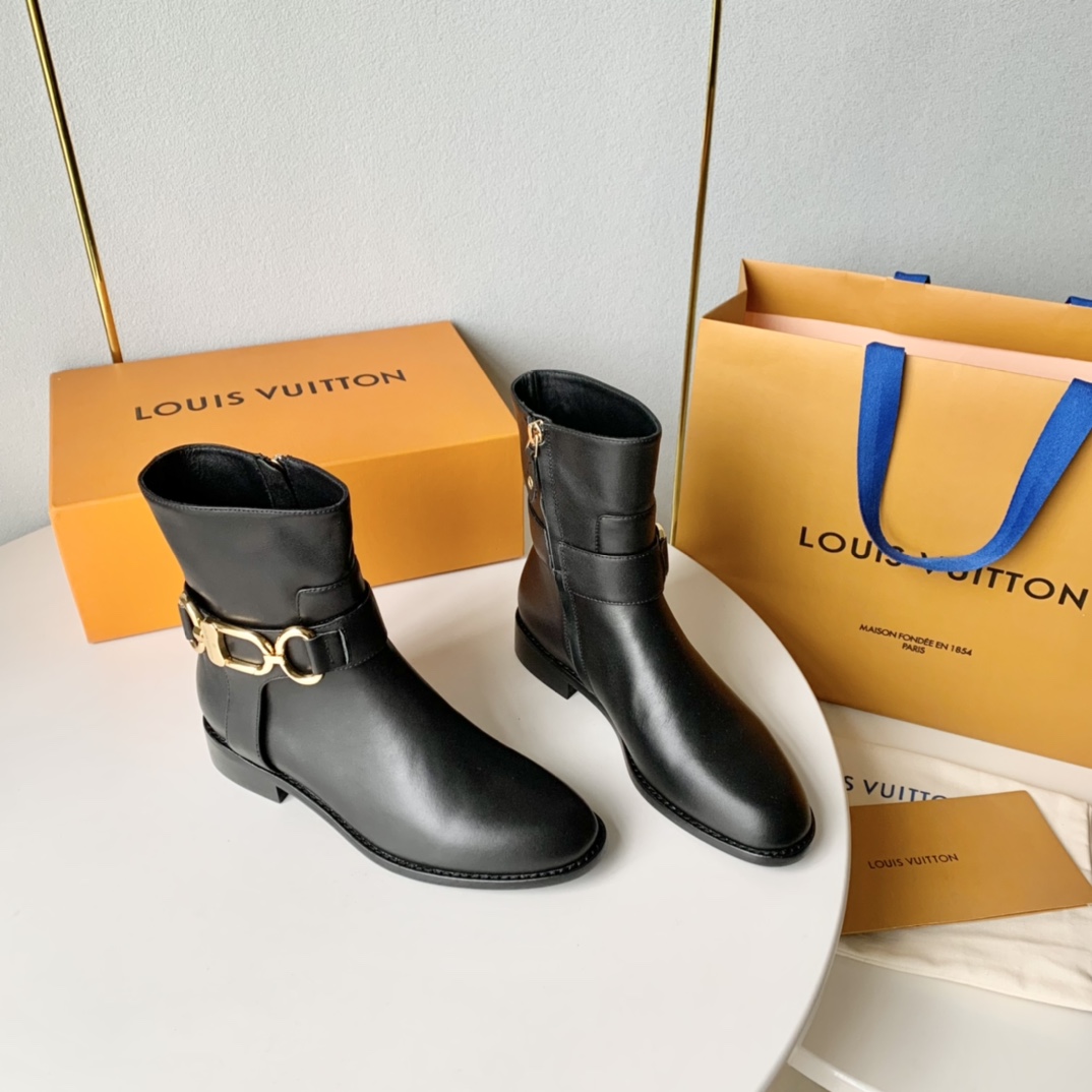 Louis Vuitton Westside Flat Ankle Boot   - FashionPlug