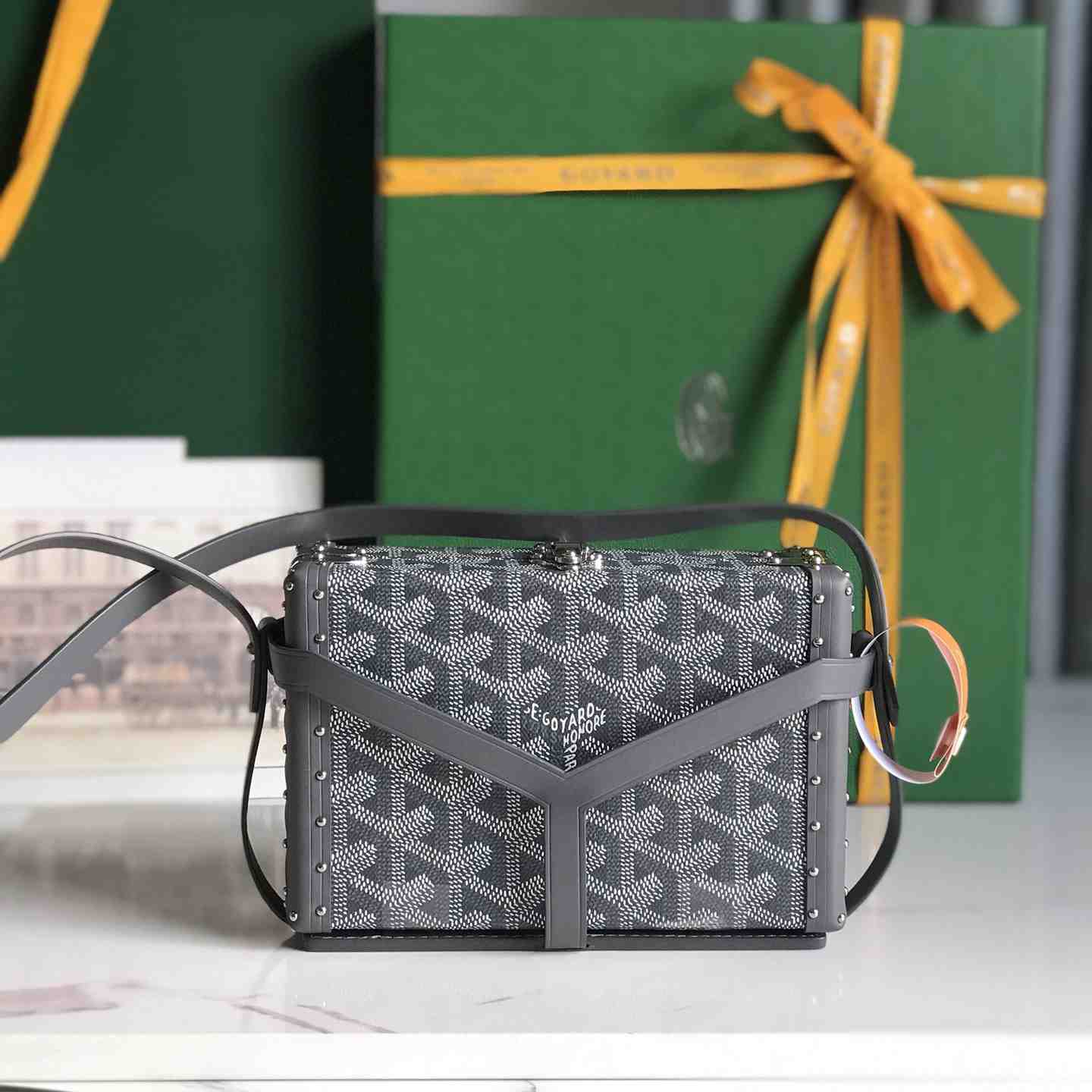 Goyard Minaudière Trunk Bag   - FashionPlug