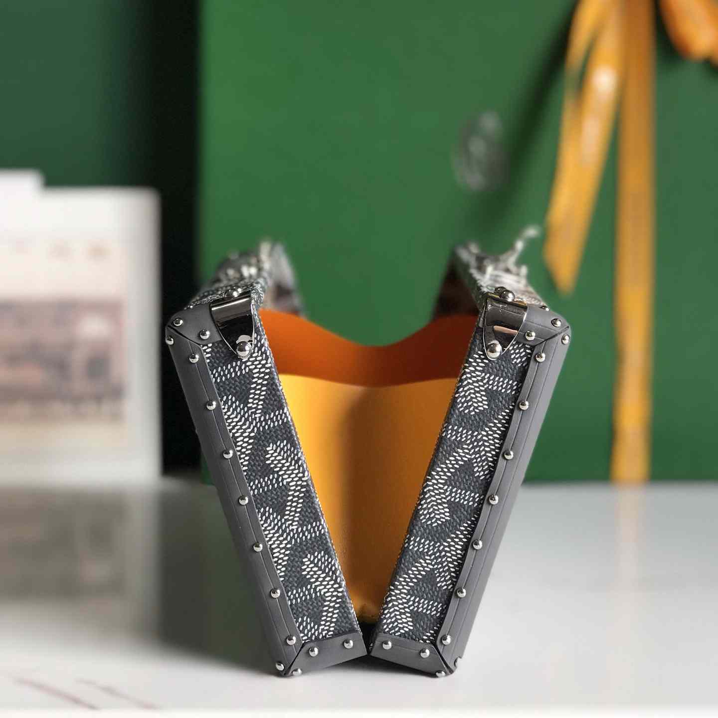Goyard Minaudière Trunk Bag   - FashionPlug