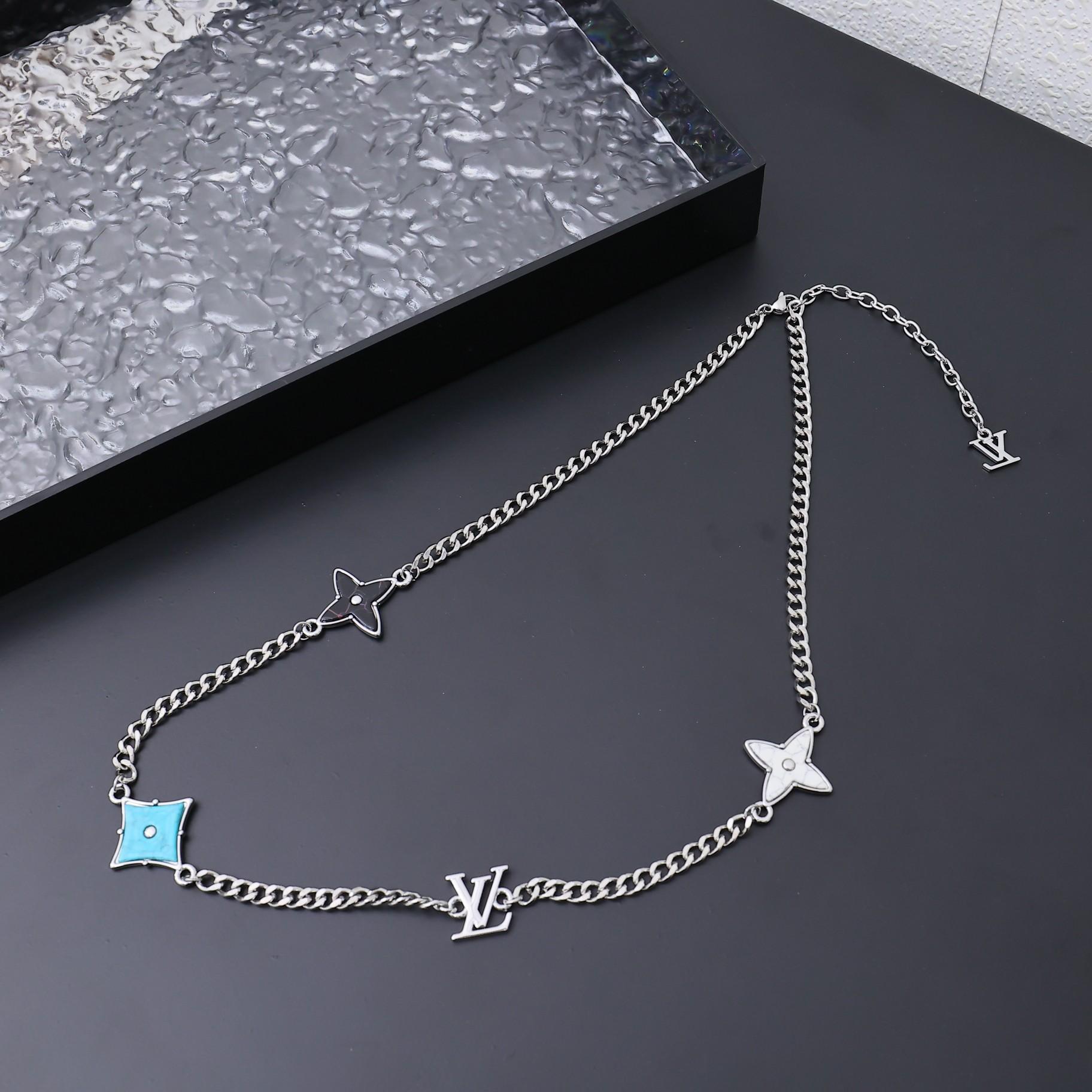Louis Vuitton Monogram Sunrise Necklace - FashionPlug