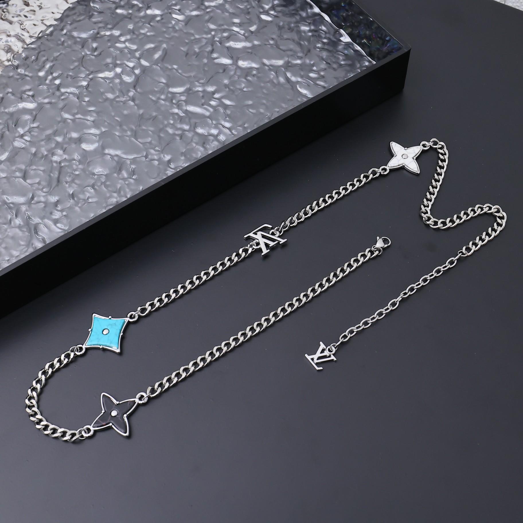 Louis Vuitton Monogram Sunrise Necklace - FashionPlug