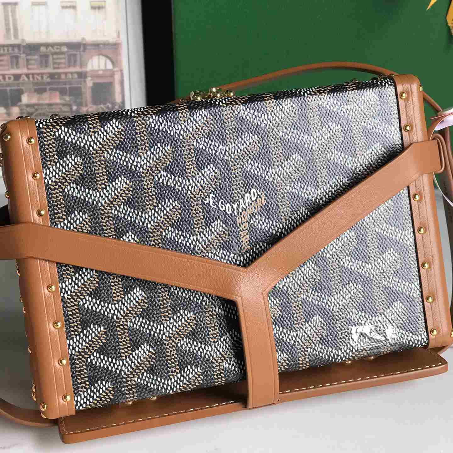 Goyard Minaudière Trunk Bag   - FashionPlug