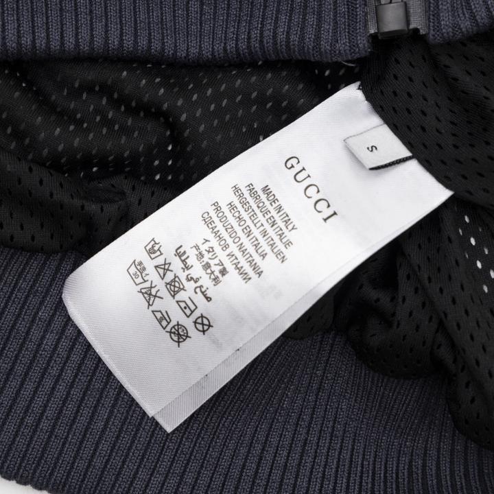 Gucci Jumbo GG Zip Jacket With Web - FashionPlug