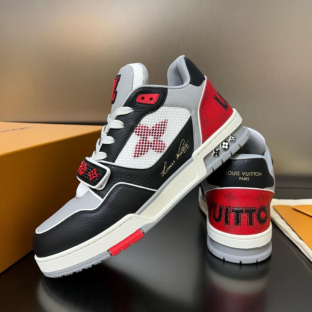 Louis Vuitton LV Trainer Sneaker    - FashionPlug