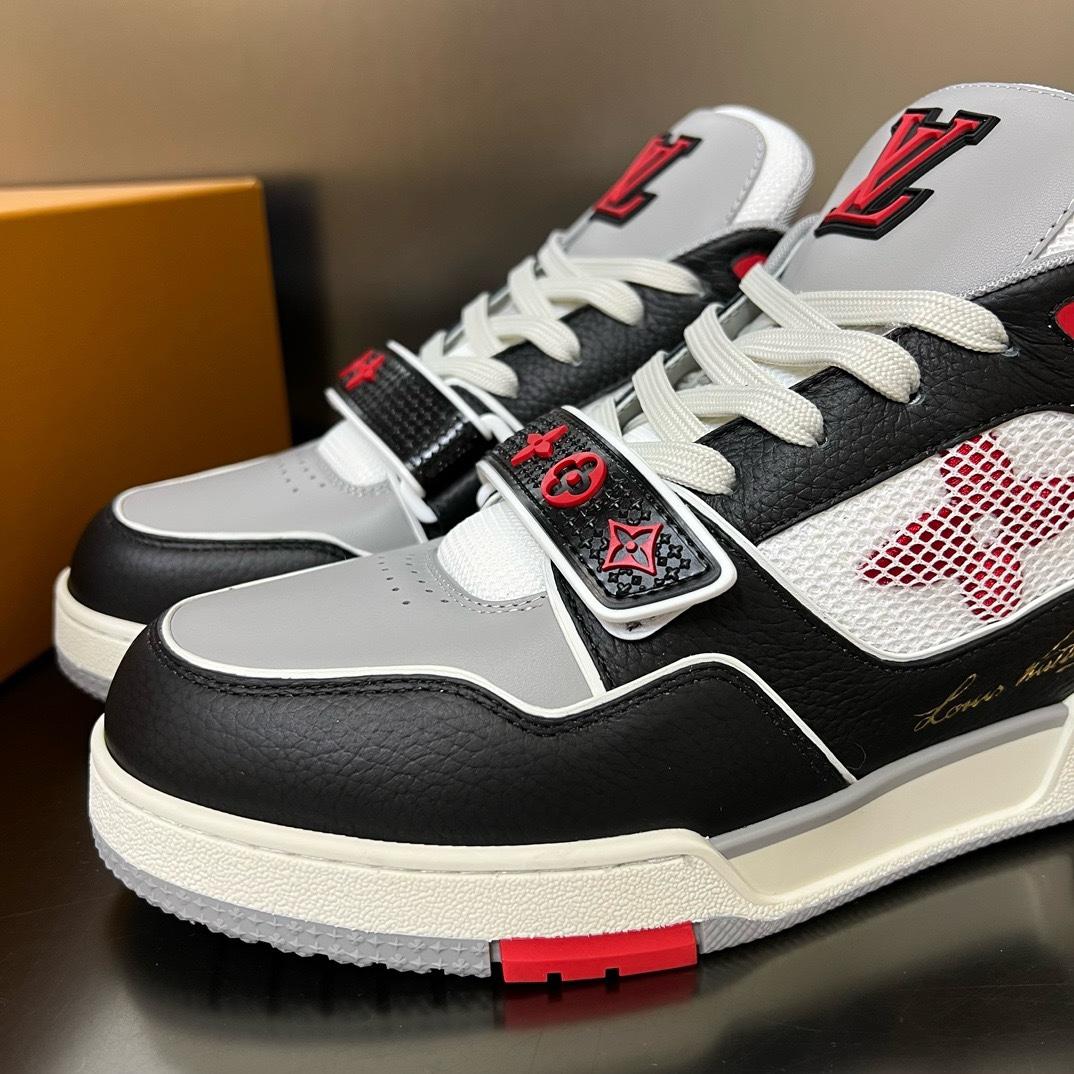 Louis Vuitton LV Trainer Sneaker    - FashionPlug