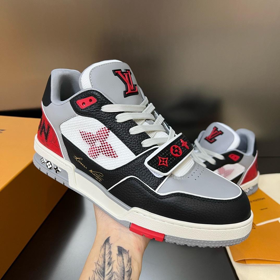 Louis Vuitton LV Trainer Sneaker    - FashionPlug