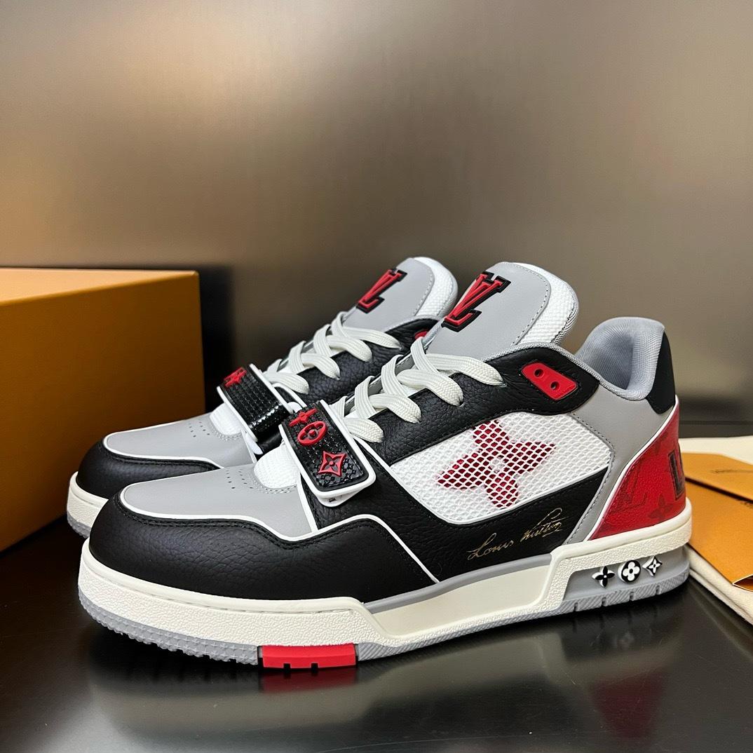 Louis Vuitton LV Trainer Sneaker    - FashionPlug