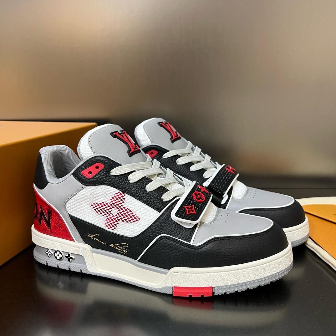 Louis Vuitton LV Trainer Sneaker    - FashionPlug