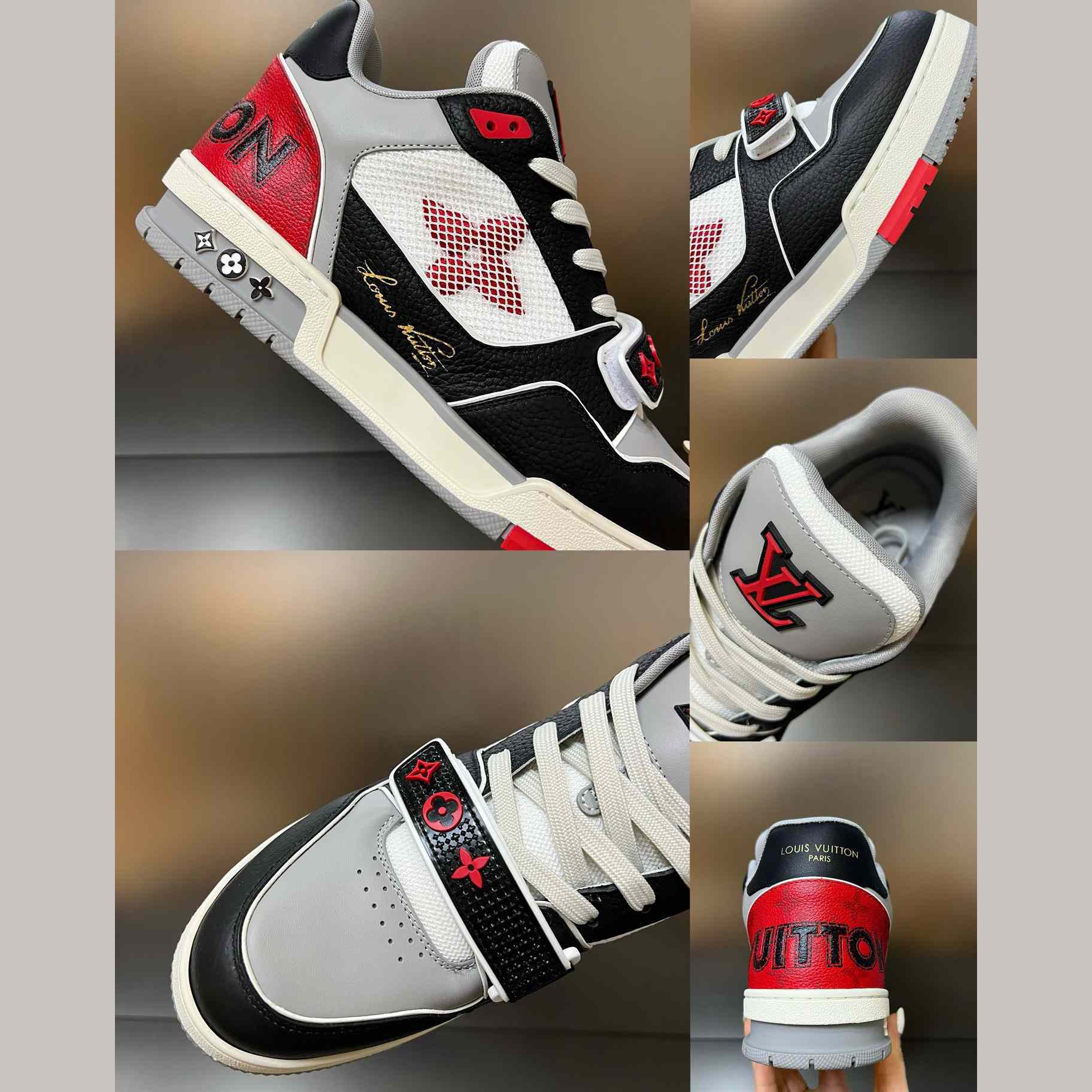 Louis Vuitton LV Trainer Sneaker    - FashionPlug