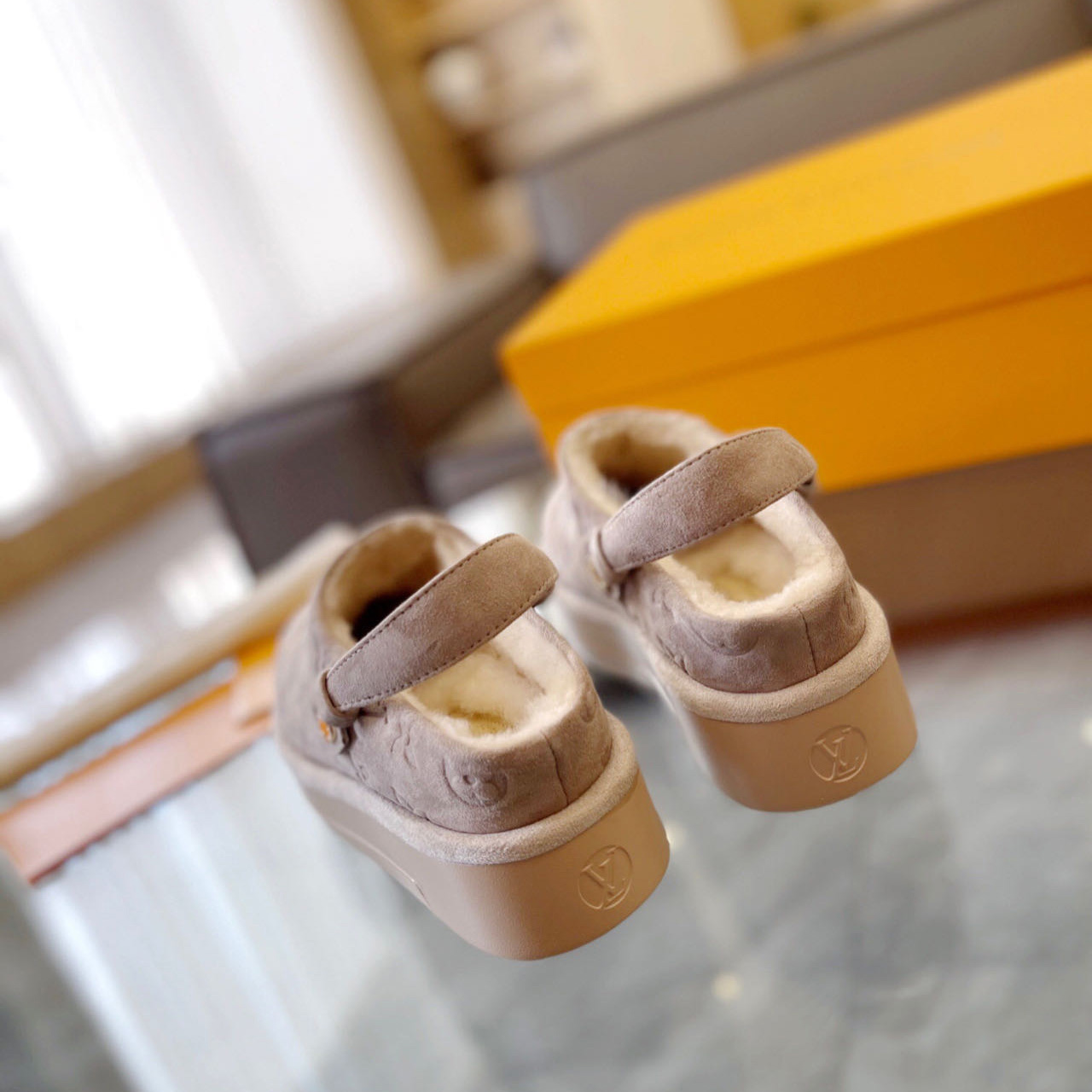 Louis Vuitton Aspen Platform Clog - FashionPlug