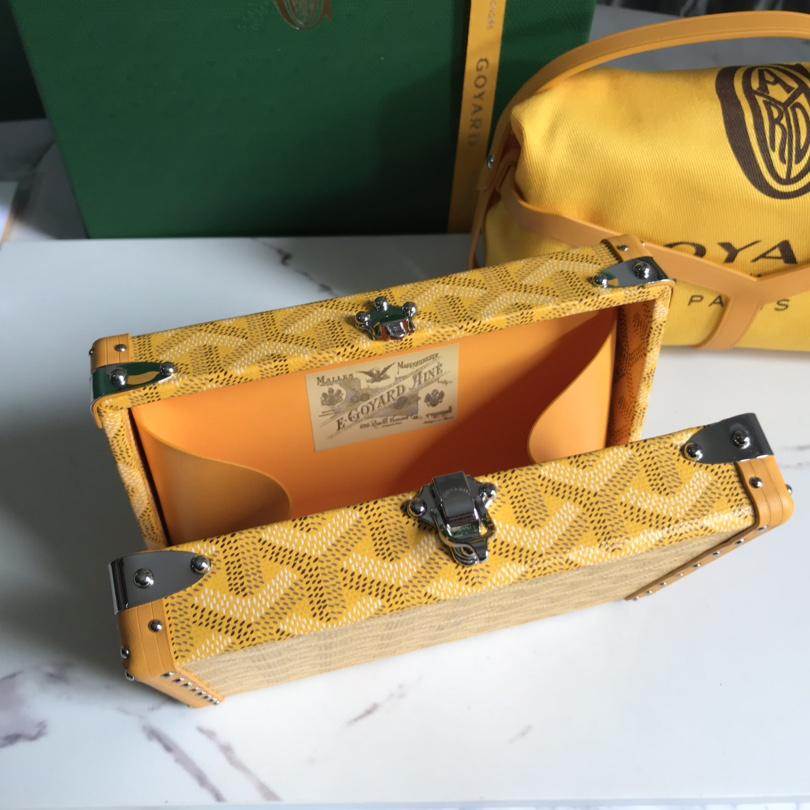 Goyard Minaudière Trunk Bag   - FashionPlug
