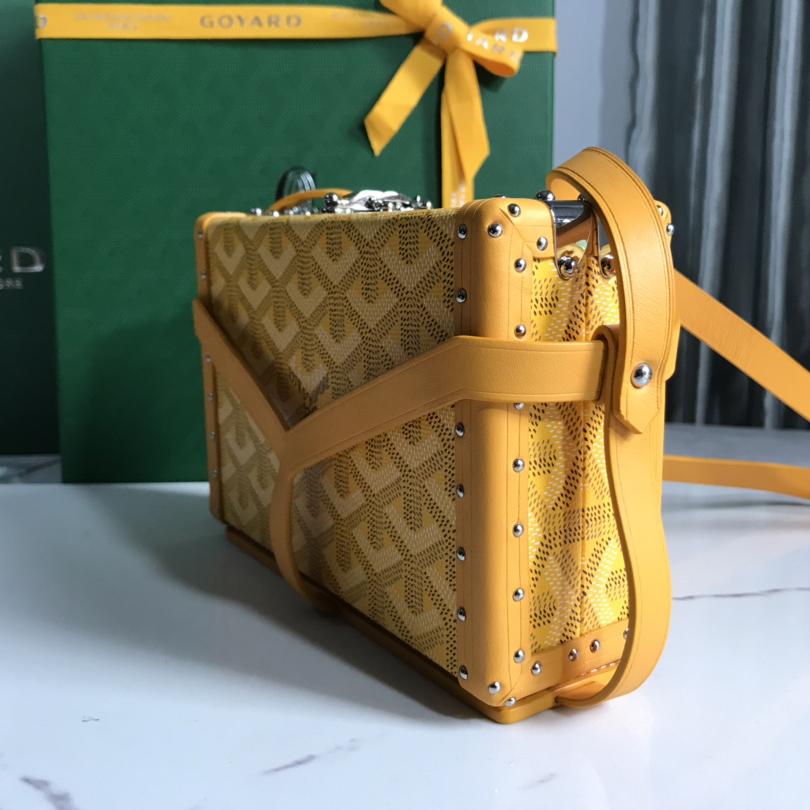Goyard Minaudière Trunk Bag   - FashionPlug