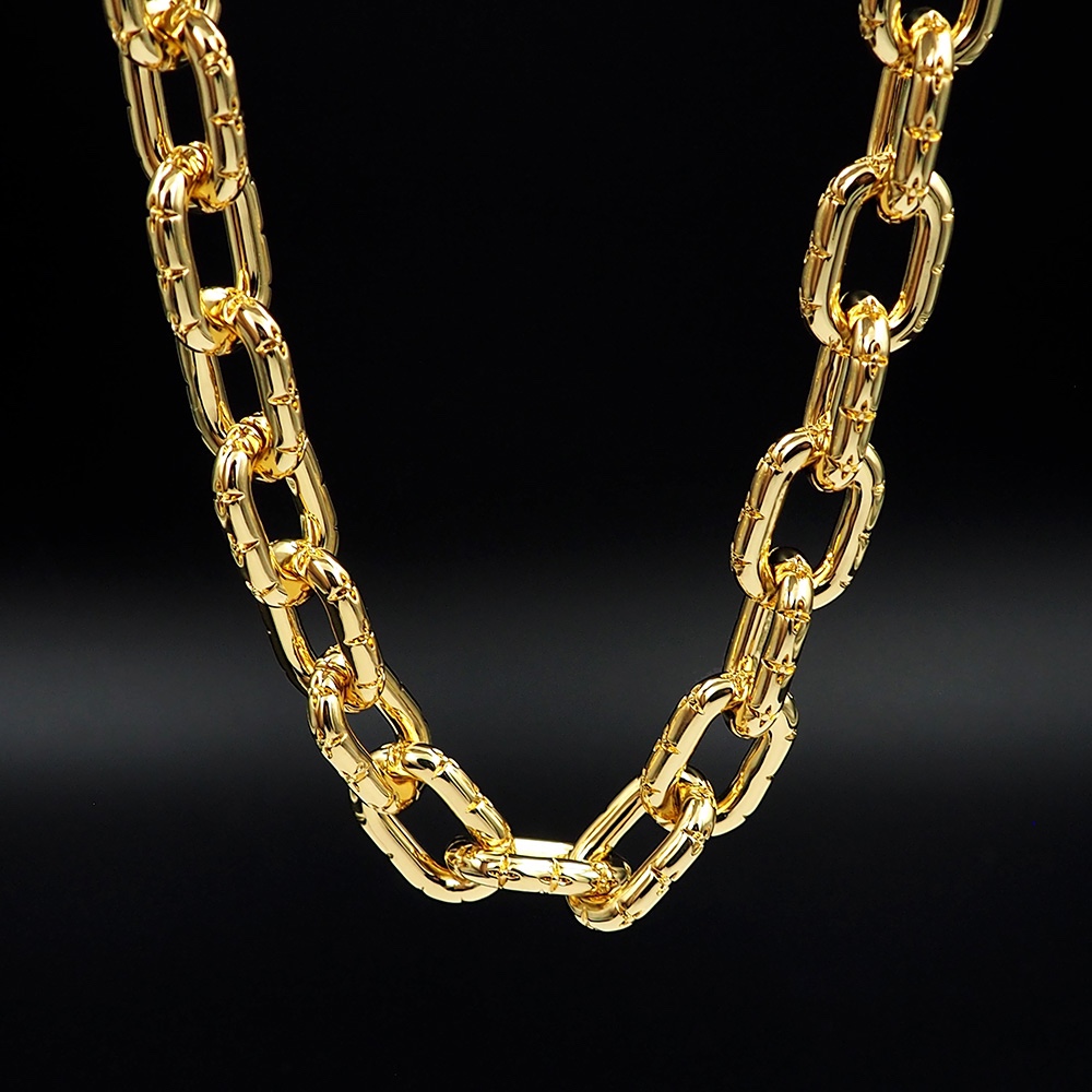 Louis Vuitto LV Crown Necklace   M01280 - FashionPlug