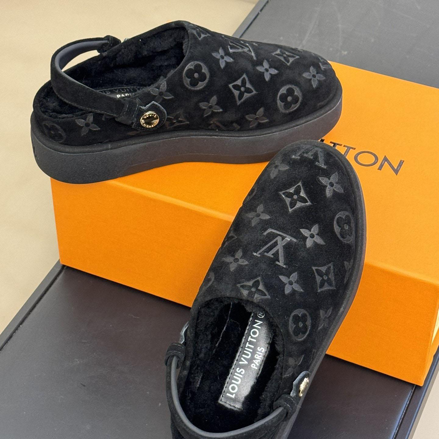 Louis Vuitton Aspen Platform Clog - FashionPlug