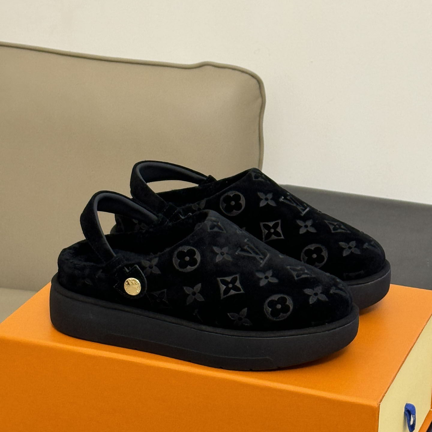 Louis Vuitton Aspen Platform Clog - FashionPlug