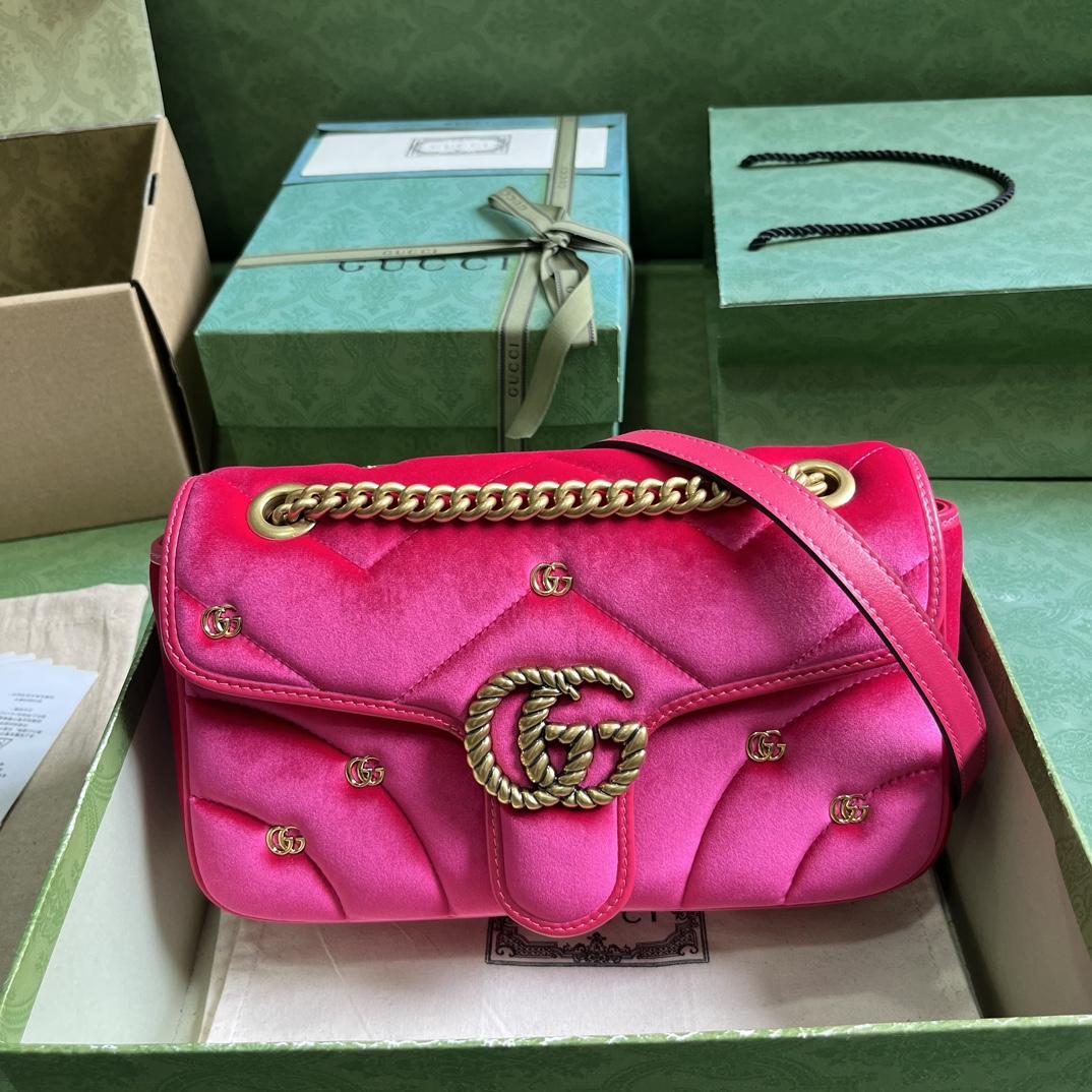 Gucci GG Marmont Small Shoulder Bag - FashionPlug