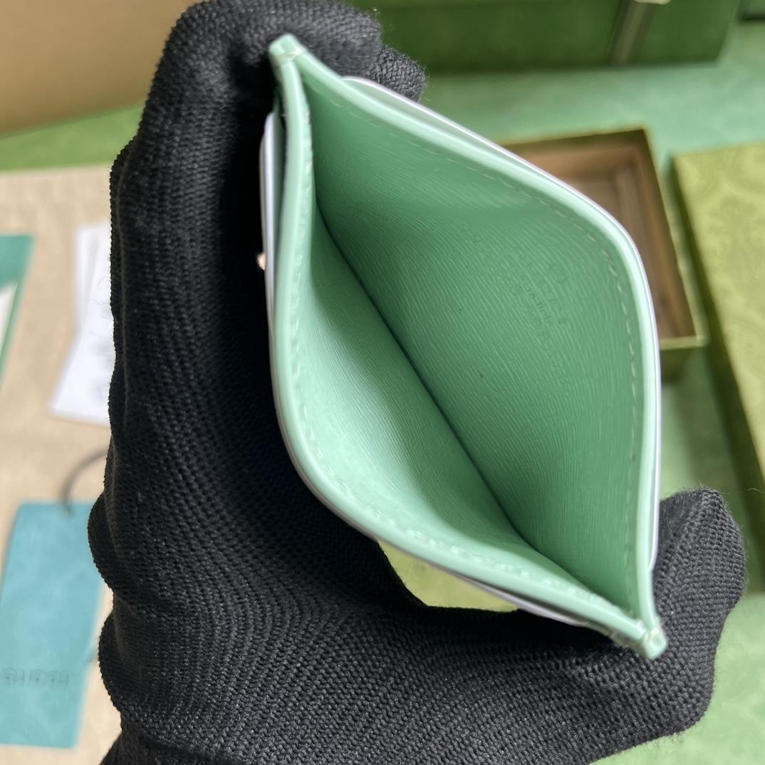 Gucci Card Case With Gucci Script - FashionPlug