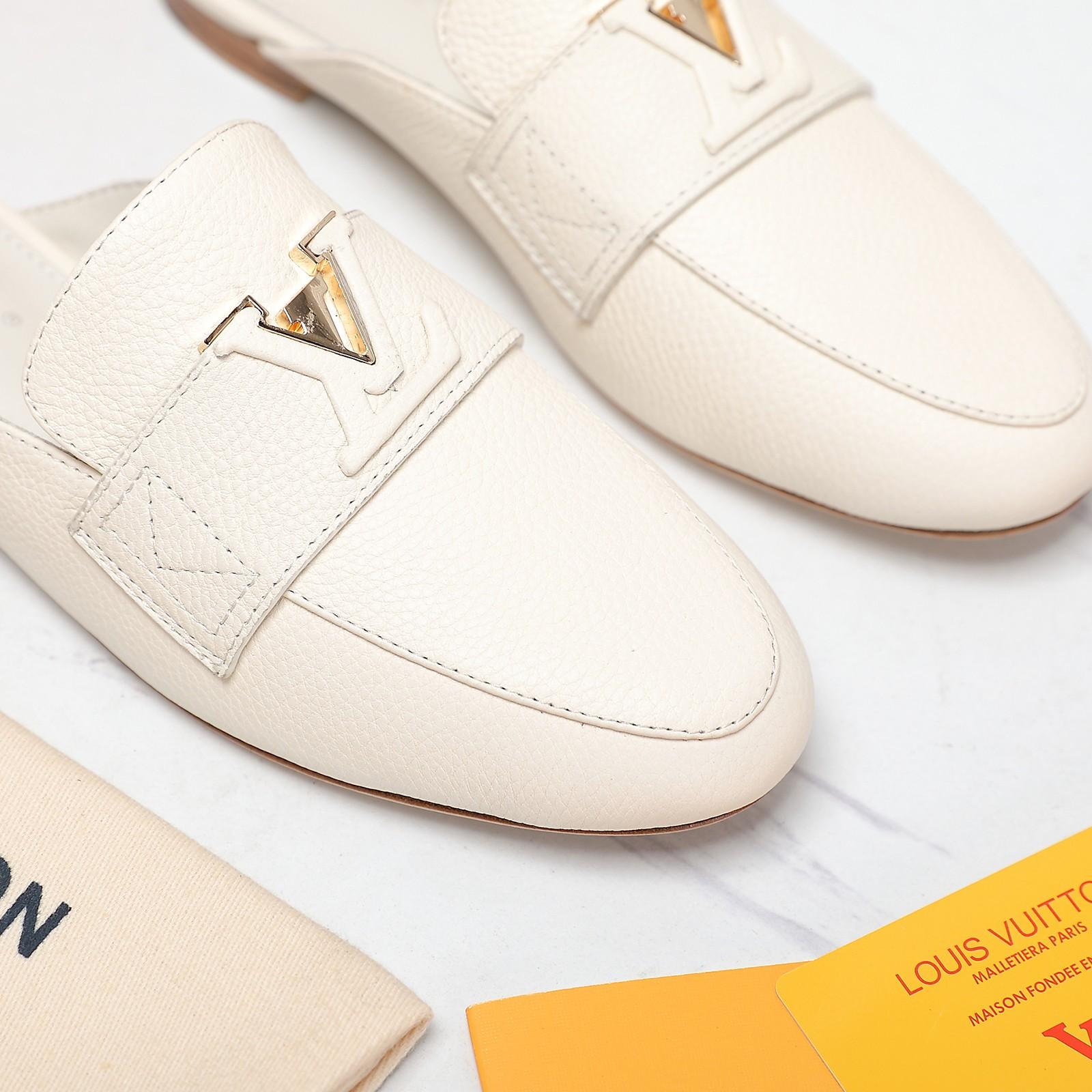 Louis Vuitton LV Capri Open Back Loafer - FashionPlug