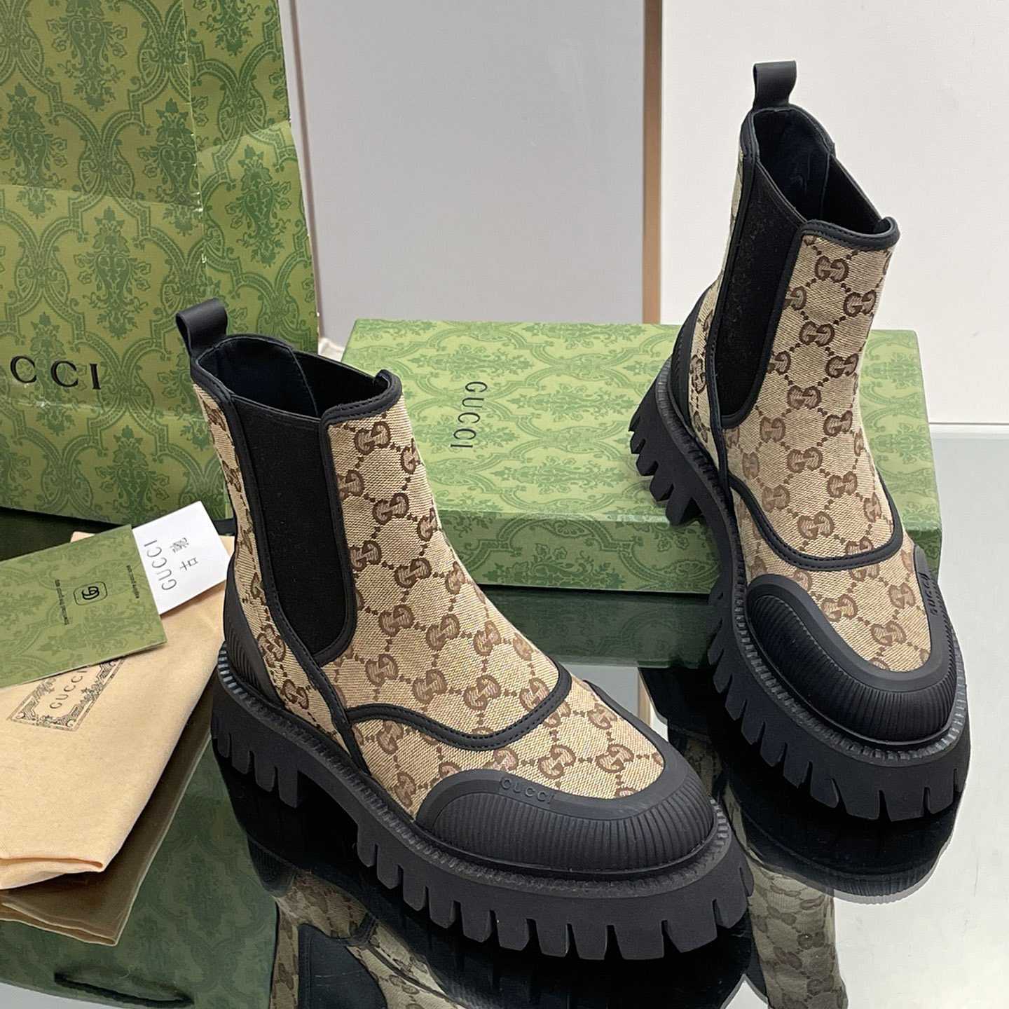 Gucci  GG ankle Boot - FashionPlug