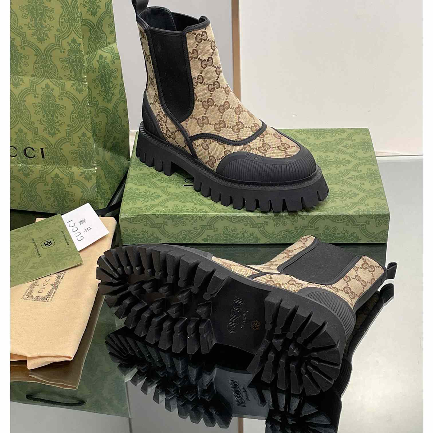 Gucci  GG ankle Boot - FashionPlug