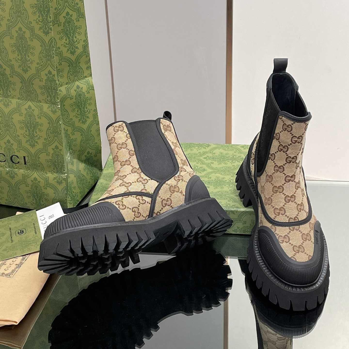 Gucci  GG ankle Boot - FashionPlug
