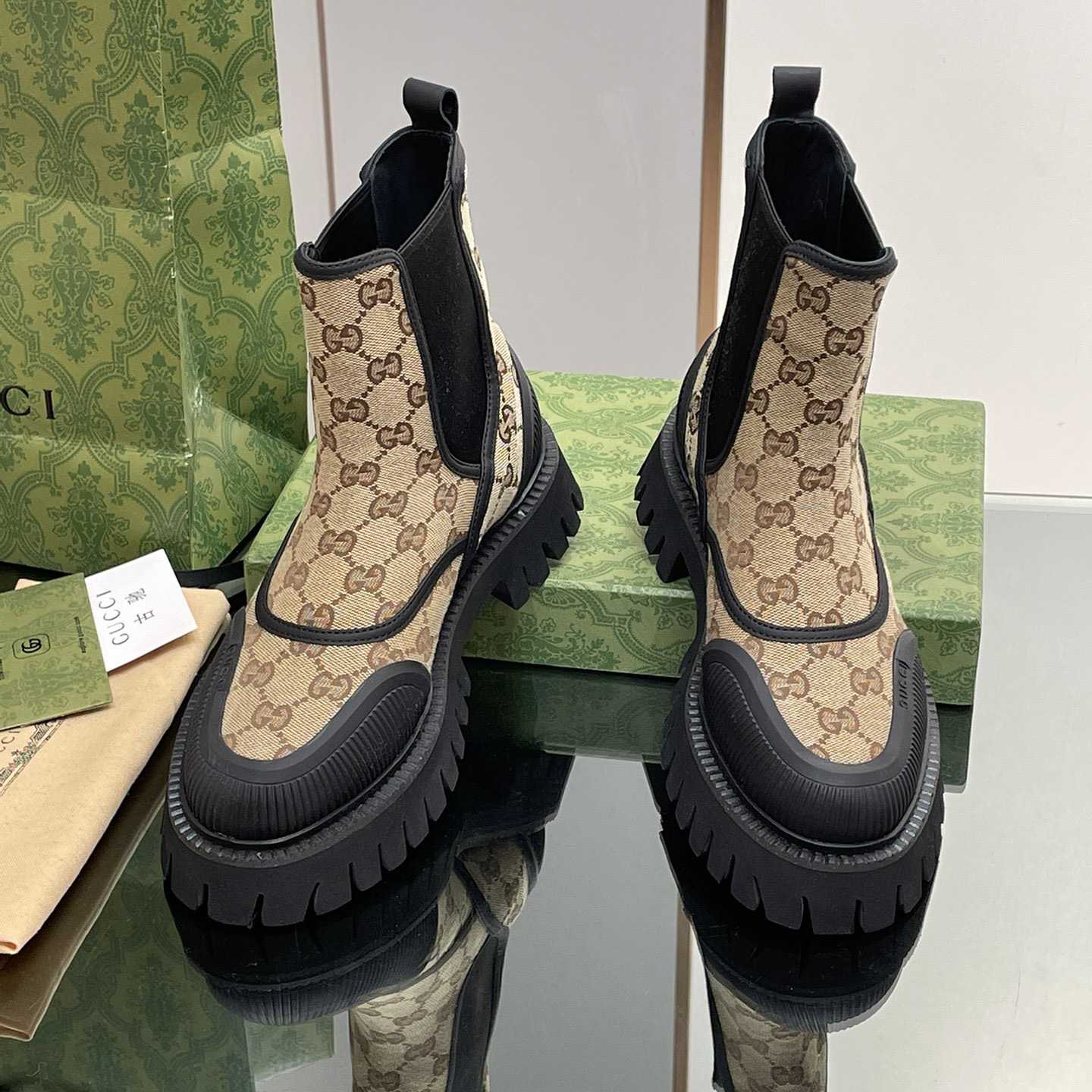 Gucci  GG ankle Boot - FashionPlug
