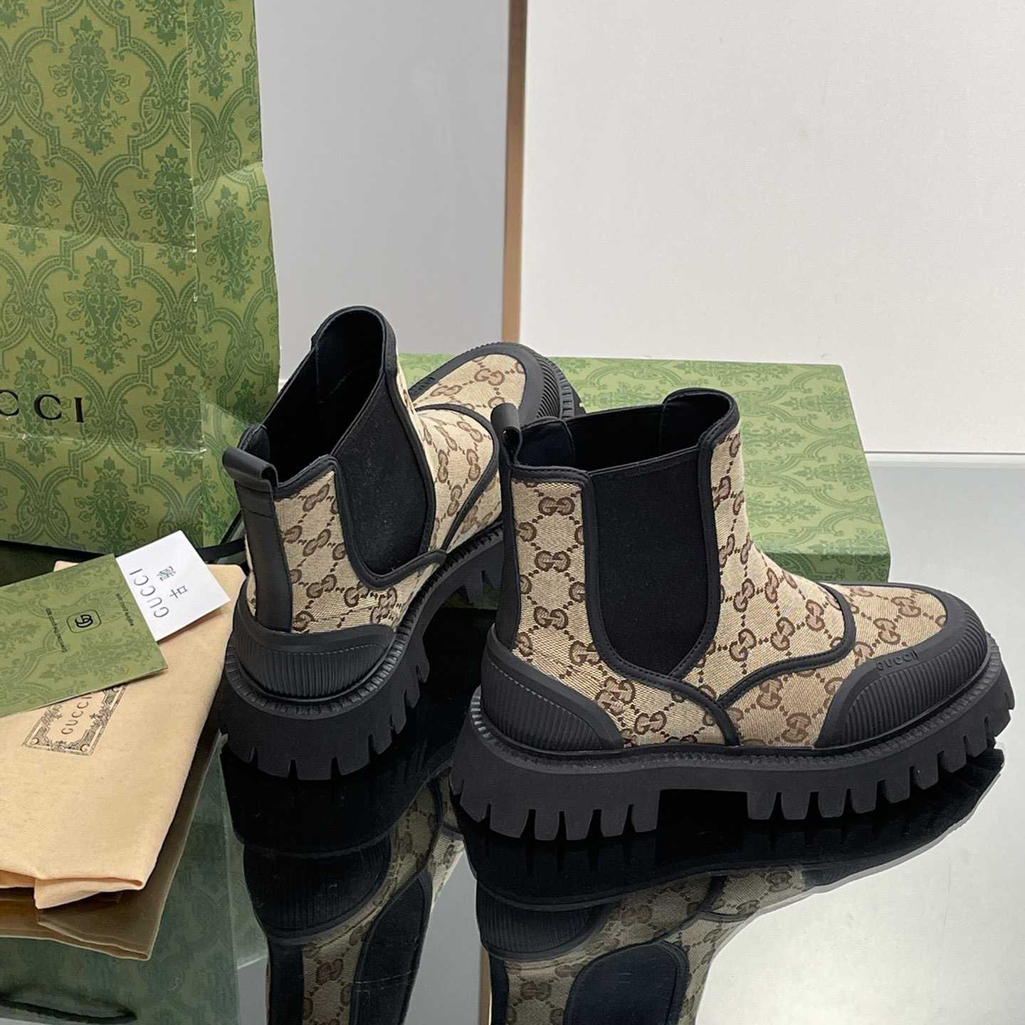 Gucci  GG ankle Boot - FashionPlug