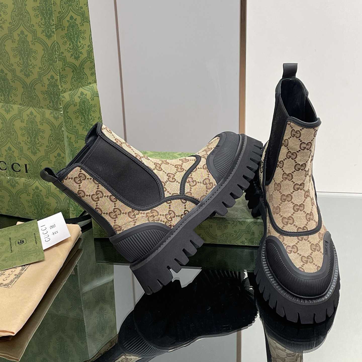 Gucci  GG ankle Boot - FashionPlug