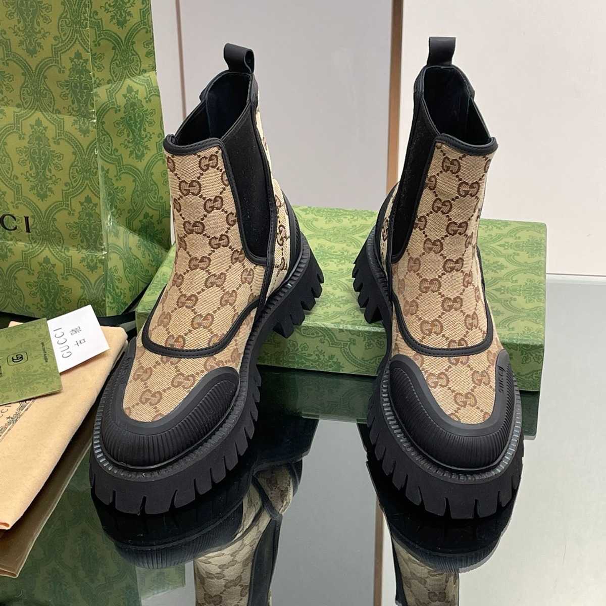 Gucci  GG ankle Boot - FashionPlug