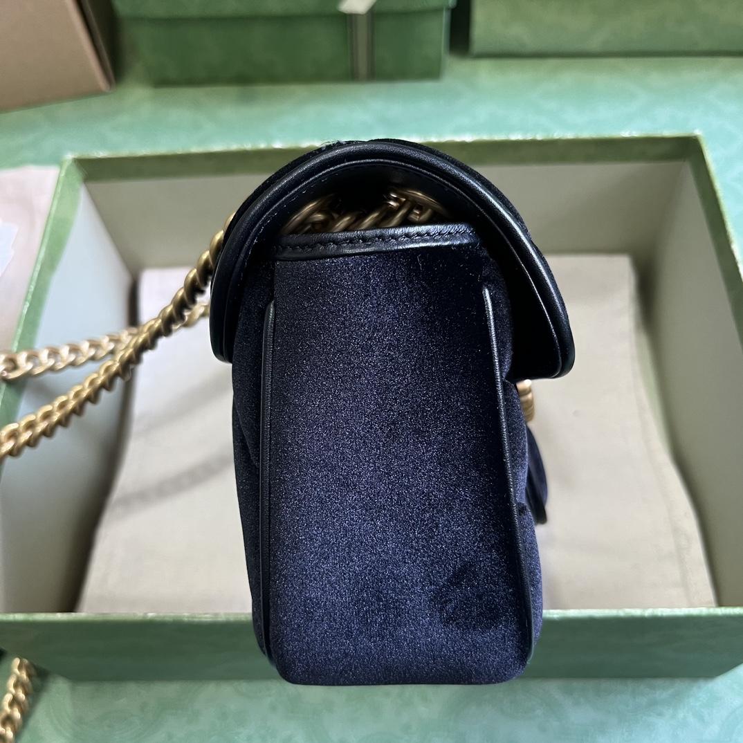 Gucci GG Marmont Mini Shoulder Bag - FashionPlug