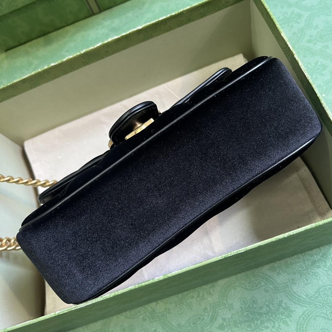 Gucci GG Marmont Mini Shoulder Bag - FashionPlug