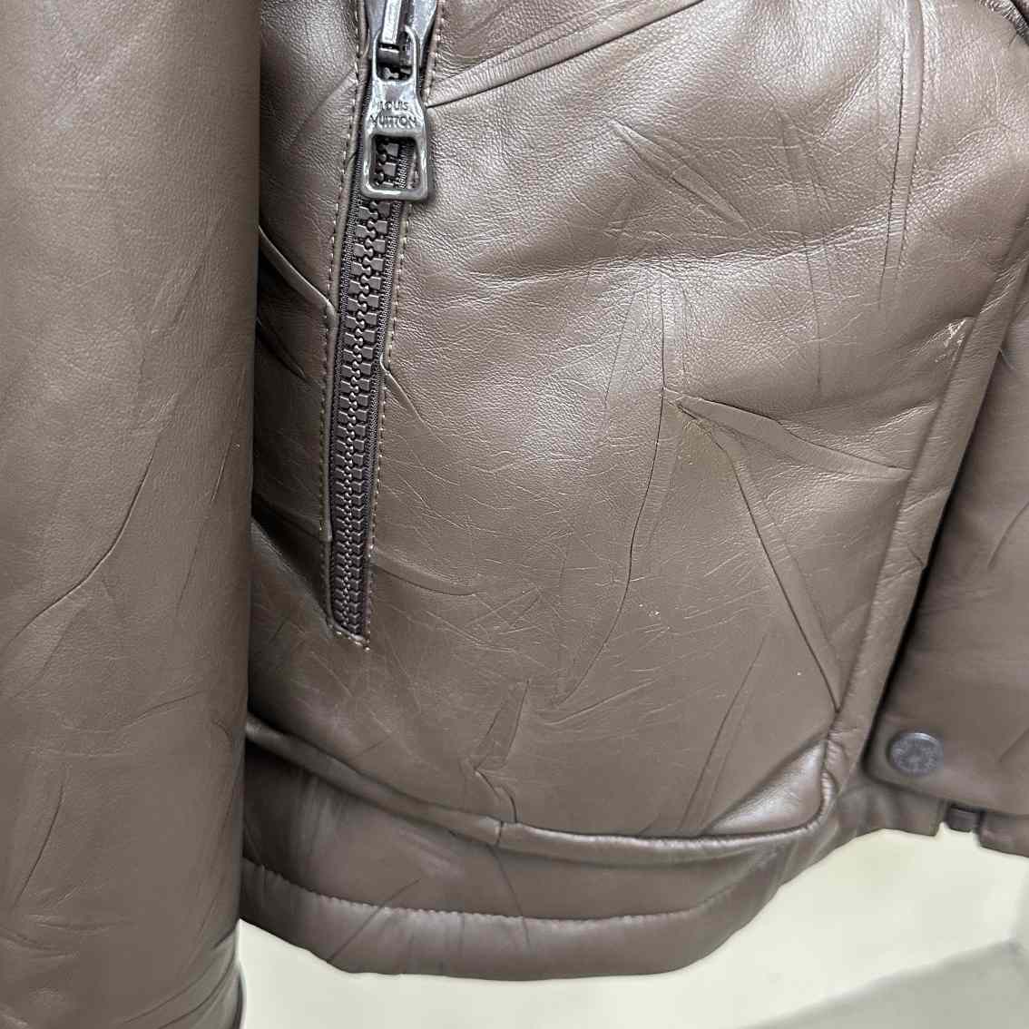Louis Vuitton Compressed Leather Blouson - FashionPlug