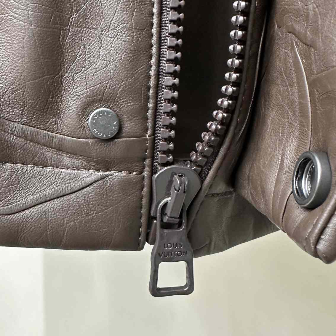 Louis Vuitton Compressed Leather Blouson - FashionPlug