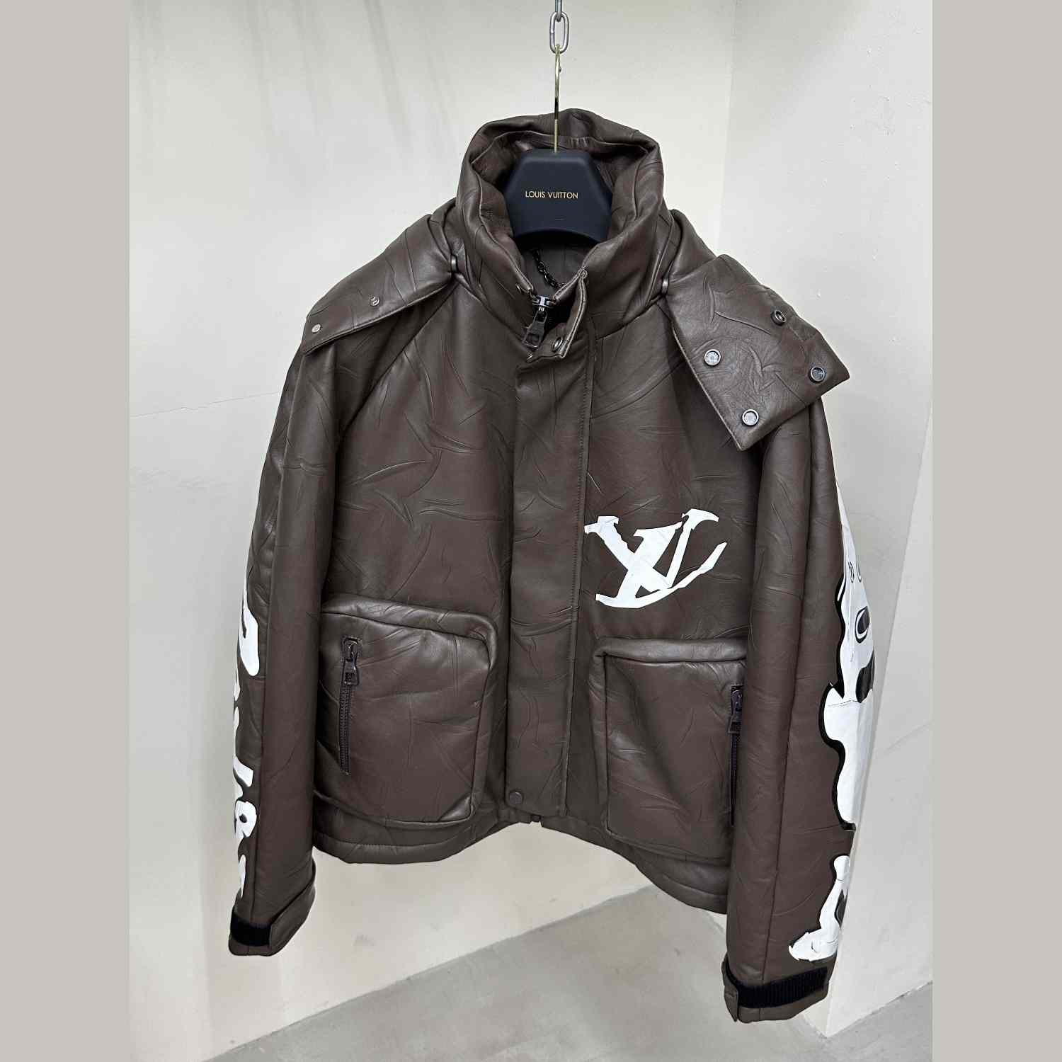 Louis Vuitton Compressed Leather Blouson - FashionPlug